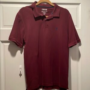 Izod Red Polo Shirt Classic Style